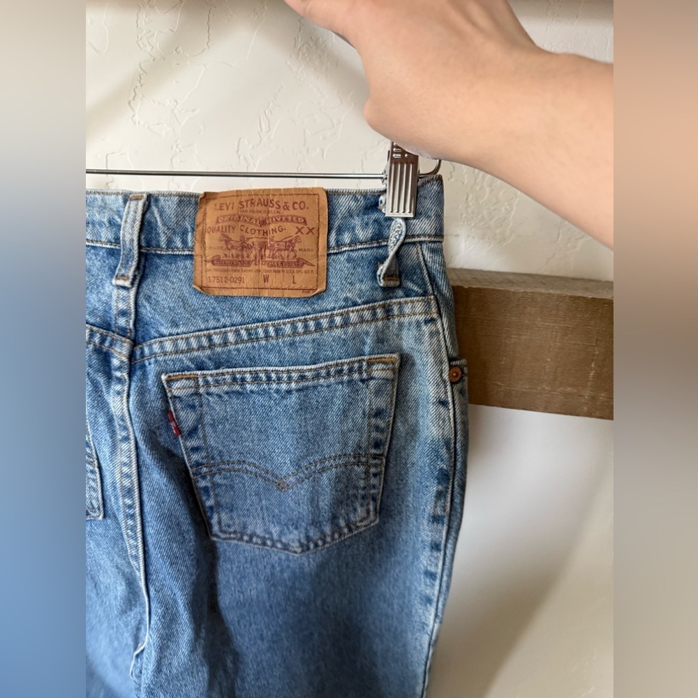 Vintage Levi’s|Women’s high rise mom jeans,slim/barrel skinny style•••Size 9 - Picture 6 of 14